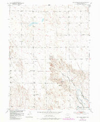 Dead Horse Springs Colorado Historical topographic map, 1:24000 scale, 7.5 X 7.5 Minute, Year 1951