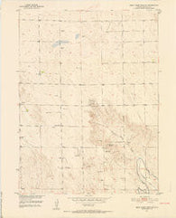 Dead Horse Springs Colorado Historical topographic map, 1:24000 scale, 7.5 X 7.5 Minute, Year 1951