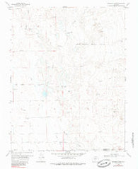 Deadman Camp Colorado Historical topographic map, 1:24000 scale, 7.5 X 7.5 Minute, Year 1968