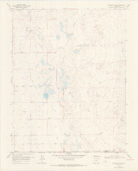 Deadman Camp Colorado Historical topographic map, 1:24000 scale, 7.5 X 7.5 Minute, Year 1968