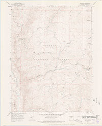 Deadman Colorado Historical topographic map, 1:24000 scale, 7.5 X 7.5 Minute, Year 1967