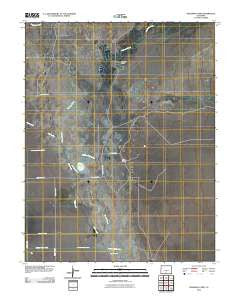 Deadman Camp Colorado Historical topographic map, 1:24000 scale, 7.5 X 7.5 Minute, Year 2010