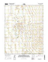 Deadman Camp Colorado Current topographic map, 1:24000 scale, 7.5 X 7.5 Minute, Year 2016