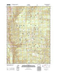 Deadman Park Colorado Historical topographic map, 1:24000 scale, 7.5 X 7.5 Minute, Year 2013