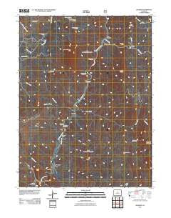Deckers Colorado Historical topographic map, 1:24000 scale, 7.5 X 7.5 Minute, Year 2011