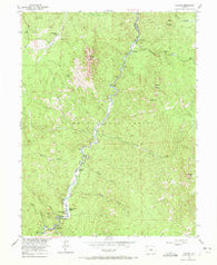 Deckers Colorado Historical topographic map, 1:24000 scale, 7.5 X 7.5 Minute, Year 1954