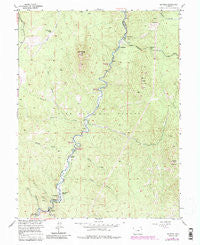 Deckers Colorado Historical topographic map, 1:24000 scale, 7.5 X 7.5 Minute, Year 1954