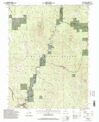 Deckers Colorado Historical topographic map, 1:24000 scale, 7.5 X 7.5 Minute, Year 1994