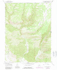 Deep Creek Point Colorado Historical topographic map, 1:24000 scale, 7.5 X 7.5 Minute, Year 1966