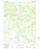 Deep Lake Colorado Historical topographic map, 1:24000 scale, 7.5 X 7.5 Minute, Year 1977