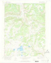 Deep Lake Colorado Historical topographic map, 1:24000 scale, 7.5 X 7.5 Minute, Year 1977