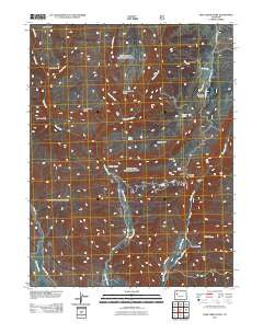 Deep Creek Point Colorado Historical topographic map, 1:24000 scale, 7.5 X 7.5 Minute, Year 2011