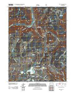 Deep Lake Colorado Historical topographic map, 1:24000 scale, 7.5 X 7.5 Minute, Year 2011