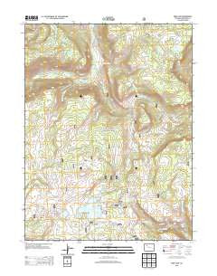 Deep Lake Colorado Historical topographic map, 1:24000 scale, 7.5 X 7.5 Minute, Year 2013