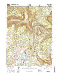 Deep Lake Colorado Current topographic map, 1:24000 scale, 7.5 X 7.5 Minute, Year 2016