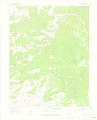 Deer Peak Colorado Historical topographic map, 1:24000 scale, 7.5 X 7.5 Minute, Year 1963