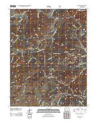 Deer Peak Colorado Historical topographic map, 1:24000 scale, 7.5 X 7.5 Minute, Year 2011
