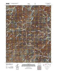 Deer Peak Colorado Historical topographic map, 1:24000 scale, 7.5 X 7.5 Minute, Year 2011