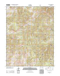Deer Peak Colorado Historical topographic map, 1:24000 scale, 7.5 X 7.5 Minute, Year 2013