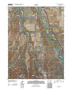 Deer Trail Colorado Historical topographic map, 1:24000 scale, 7.5 X 7.5 Minute, Year 2010