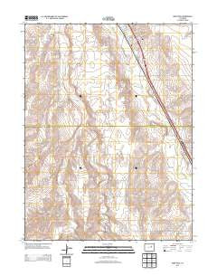 Deer Trail Colorado Historical topographic map, 1:24000 scale, 7.5 X 7.5 Minute, Year 2013