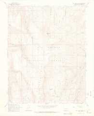 Del Norte Peak Colorado Historical topographic map, 1:24000 scale, 7.5 X 7.5 Minute, Year 1967