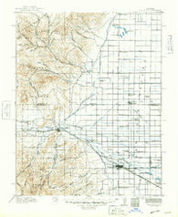 Del Norte Colorado Historical topographic map, 1:125000 scale, 30 X 30 Minute, Year 1917