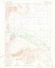 Del Norte Colorado Historical topographic map, 1:24000 scale, 7.5 X 7.5 Minute, Year 1966