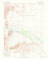 Del Norte Colorado Historical topographic map, 1:24000 scale, 7.5 X 7.5 Minute, Year 1966