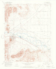 Del Norte Colorado Historical topographic map, 1:24000 scale, 7.5 X 7.5 Minute, Year 1966