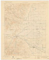 Del Norte Colorado Historical topographic map, 1:125000 scale, 30 X 30 Minute, Year 1917