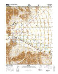 Del Norte Colorado Current topographic map, 1:24000 scale, 7.5 X 7.5 Minute, Year 2016