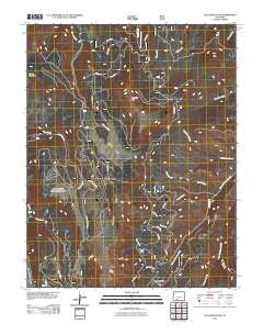Del Norte Peak Colorado Historical topographic map, 1:24000 scale, 7.5 X 7.5 Minute, Year 2011