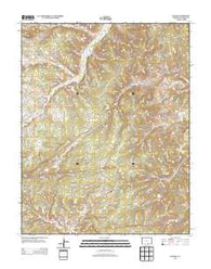 Delagua Colorado Historical topographic map, 1:24000 scale, 7.5 X 7.5 Minute, Year 2013