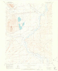 Delaney Butte Colorado Historical topographic map, 1:24000 scale, 7.5 X 7.5 Minute, Year 1955
