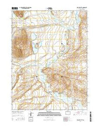Delaney Butte Colorado Current topographic map, 1:24000 scale, 7.5 X 7.5 Minute, Year 2016