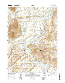 Delaney Butte Colorado Current topographic map, 1:24000 scale, 7.5 X 7.5 Minute, Year 2016