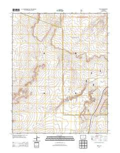 Delhi Colorado Historical topographic map, 1:24000 scale, 7.5 X 7.5 Minute, Year 2013