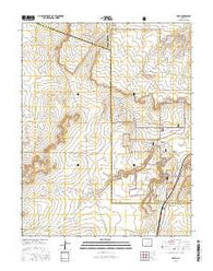Delhi Colorado Current topographic map, 1:24000 scale, 7.5 X 7.5 Minute, Year 2016