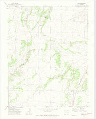 Delhi Colorado Historical topographic map, 1:24000 scale, 7.5 X 7.5 Minute, Year 1970