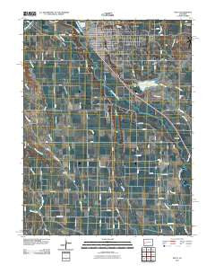 Delta Colorado Historical topographic map, 1:24000 scale, 7.5 X 7.5 Minute, Year 2010