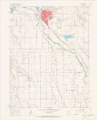 Delta Colorado Historical topographic map, 1:24000 scale, 7.5 X 7.5 Minute, Year 1962
