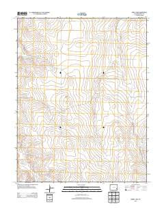 Denny Lake Colorado Historical topographic map, 1:24000 scale, 7.5 X 7.5 Minute, Year 2013