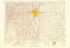 Denver Colorado Historical topographic map, 1:250000 scale, 1 X 2 Degree, Year 1958