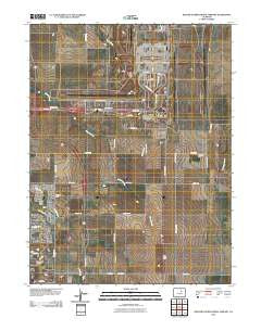 Denver International Airport Colorado Historical topographic map, 1:24000 scale, 7.5 X 7.5 Minute, Year 2010