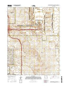 Denver International Airport Colorado Current topographic map, 1:24000 scale, 7.5 X 7.5 Minute, Year 2016