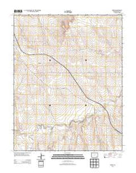 Deora Colorado Historical topographic map, 1:24000 scale, 7.5 X 7.5 Minute, Year 2013
