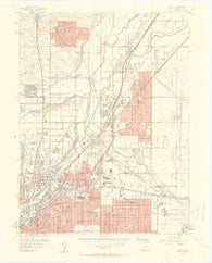 Derby Colorado Historical topographic map, 1:24000 scale, 7.5 X 7.5 Minute, Year 1957