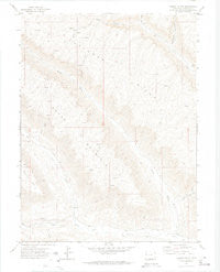 Desert Gulch Colorado Historical topographic map, 1:24000 scale, 7.5 X 7.5 Minute, Year 1971