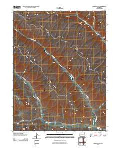 Desert Gulch Colorado Historical topographic map, 1:24000 scale, 7.5 X 7.5 Minute, Year 2010